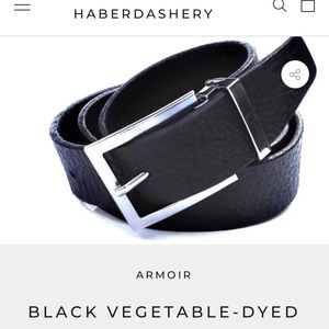 ARMOIR Fashion CANADA. Leather Belt NWT